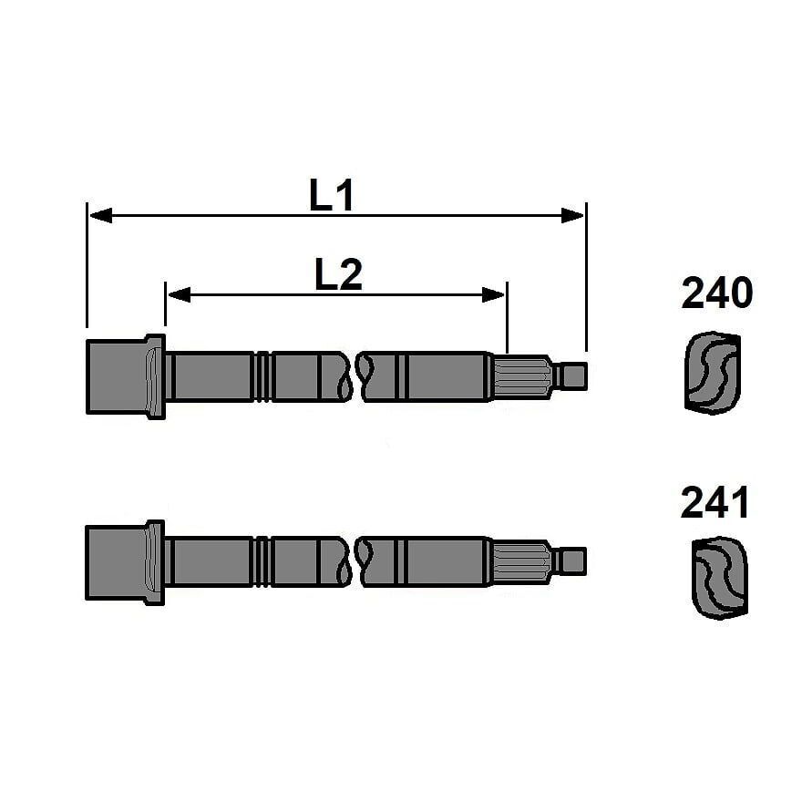 BREMSNW.A/B/- SN300 SM A=582,5