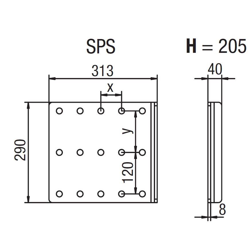 JOST SIDEPLADE SPS