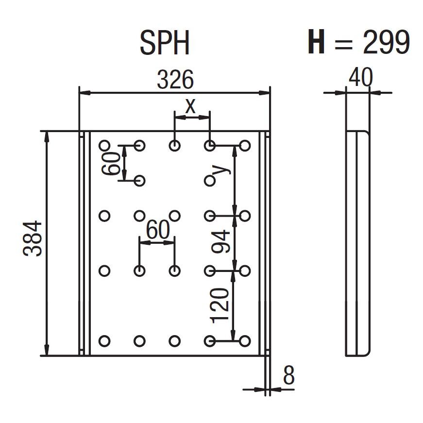 JOST SIDEPLADE SPH